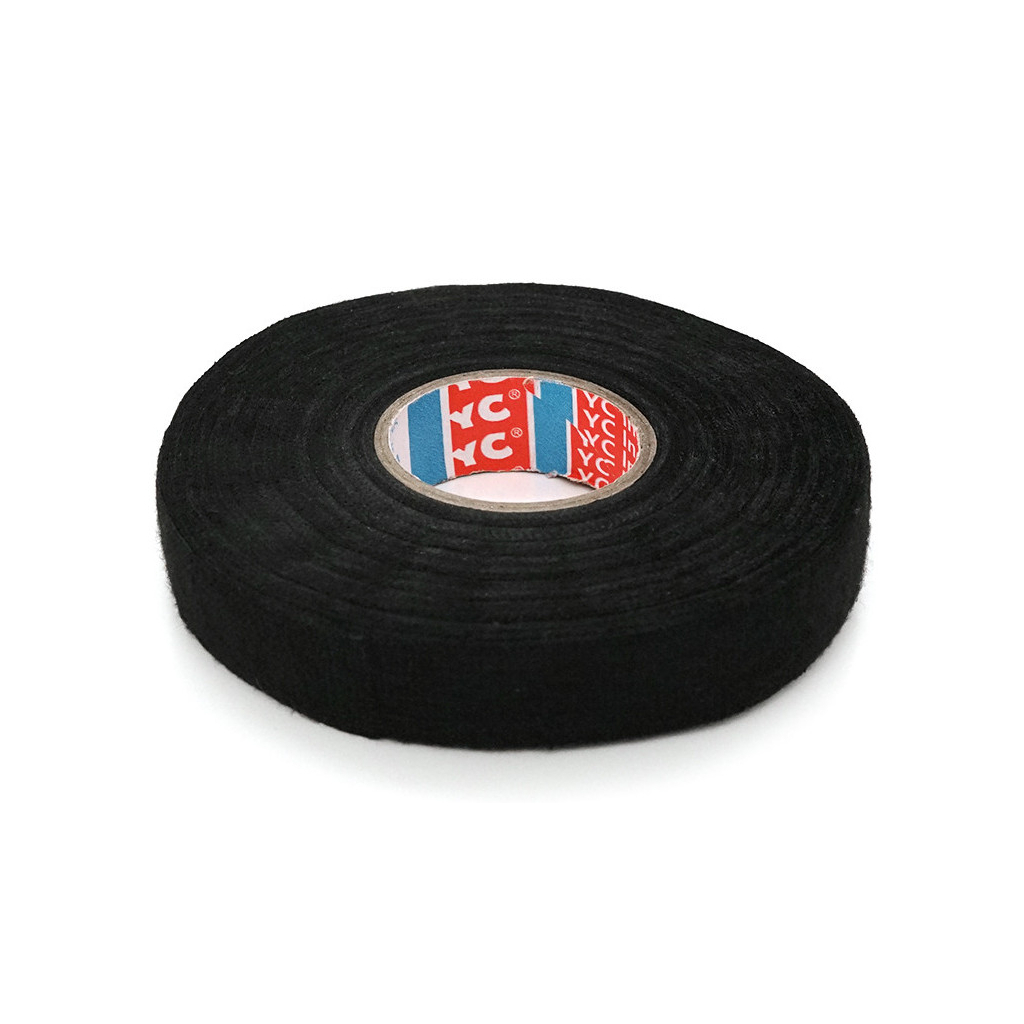 Ізоляційна стрічка Voltronic тканинна YC 51618 0,17мм * 19мм * 25м (чорна), від - 40 ° С до + 125 ° С (0,17мм*19мм*25м) - зображення 2