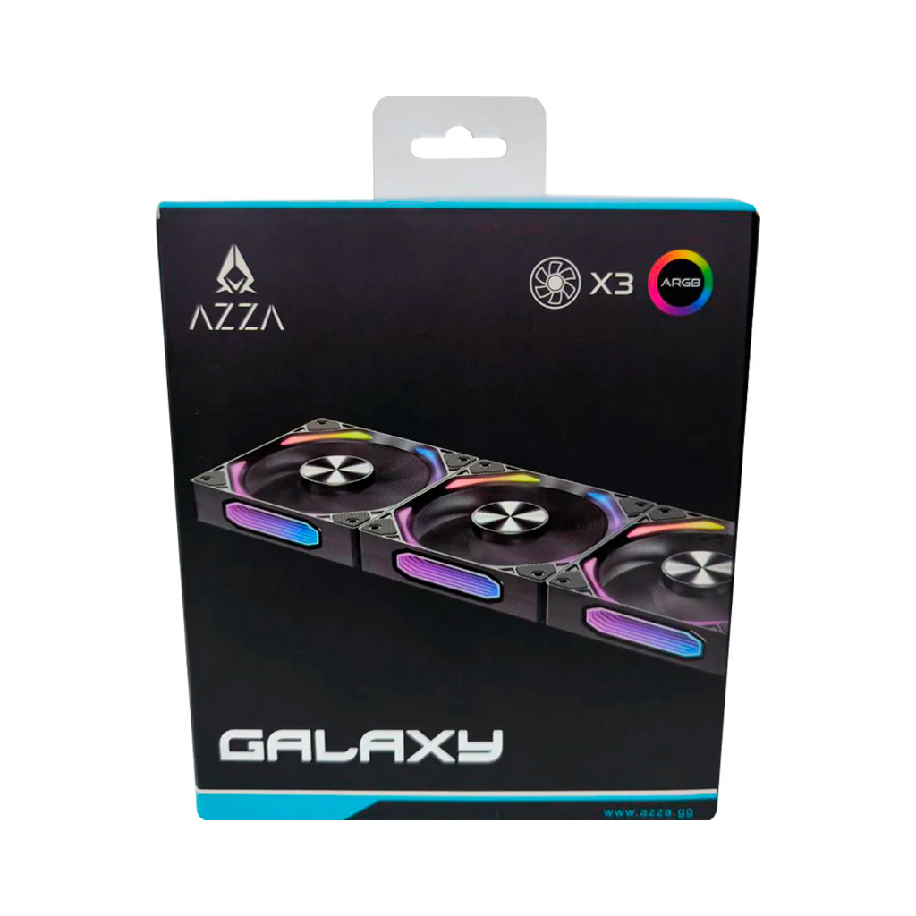 Кулер до корпусу Azza ARGB 3-IN-1 (LFO-4912DB3) - зображення 9