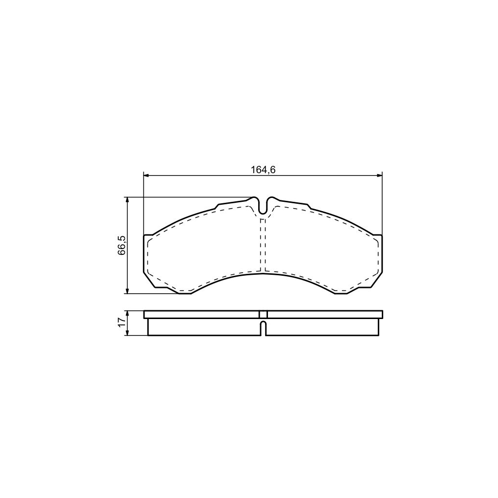 Гальмівні колодки Bosch 0 986 424 833 - зображення 7