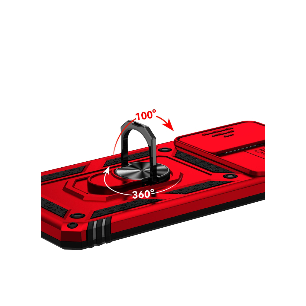 Чохол до мобільного телефона BeCover Military Samsung Galaxy A04 SM-A045 Red (708218) - зображення 2