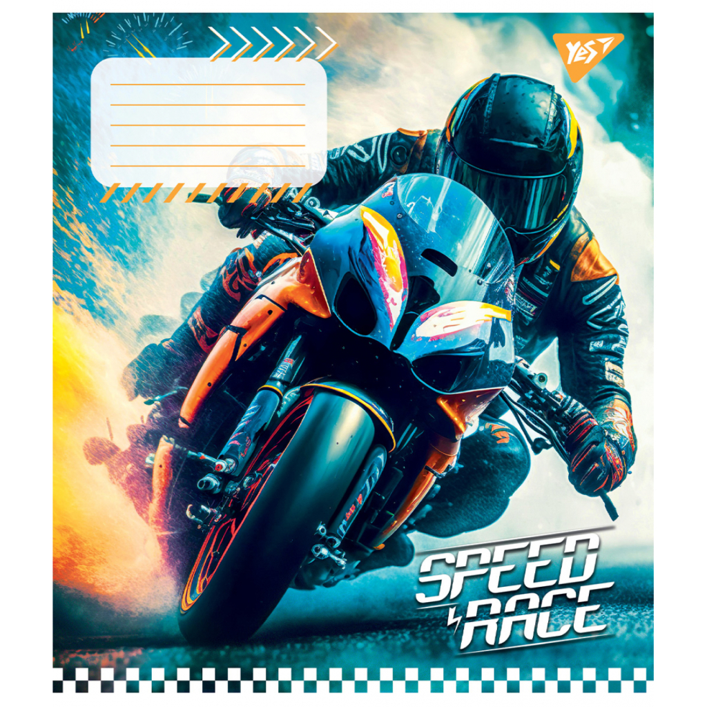 Зошит Yes Speed race А5 36 аркушів клітинка (767337) - зображення 2