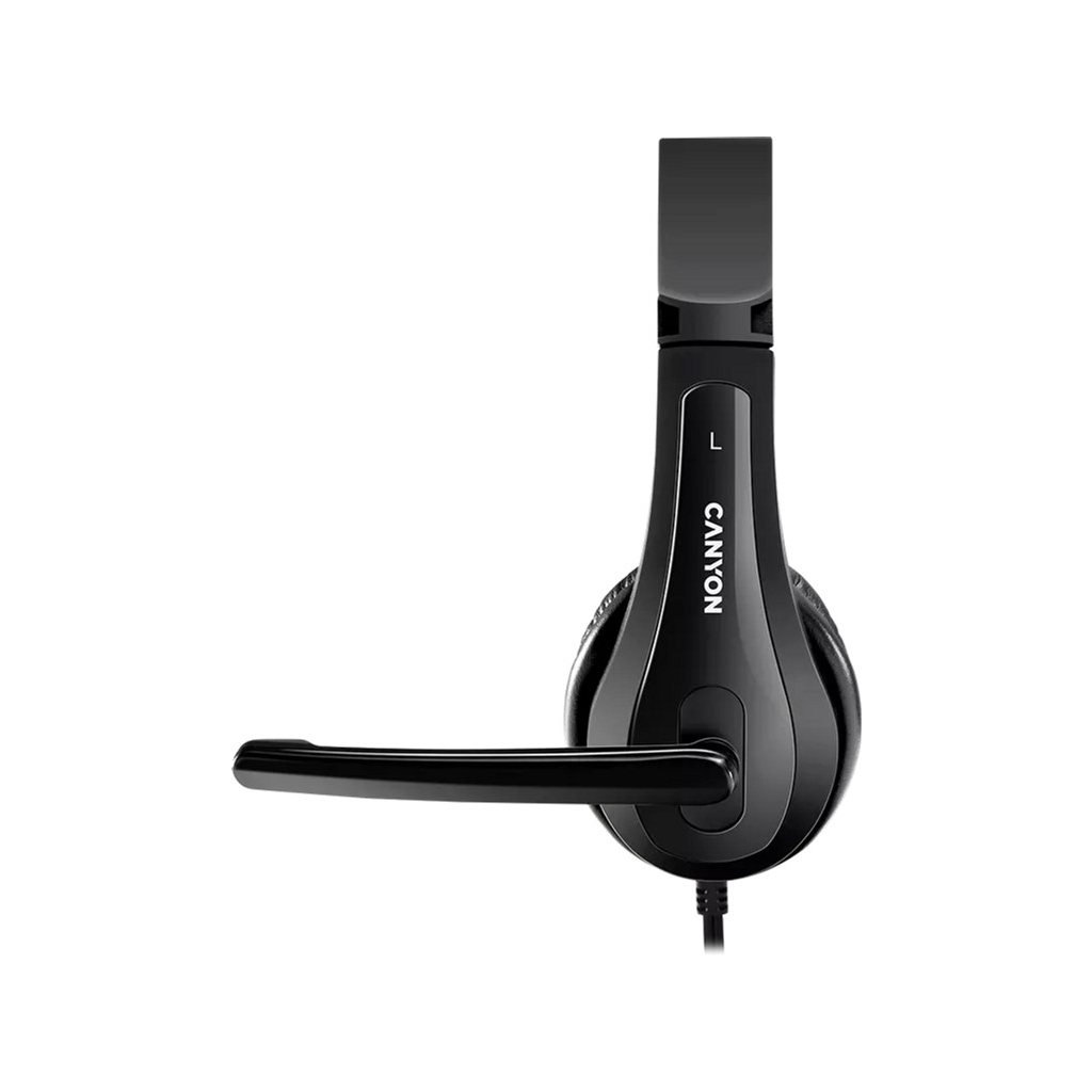Навушники Canyon CHSU-1 USB Black (CNS-CHSU1B) - зображення 2