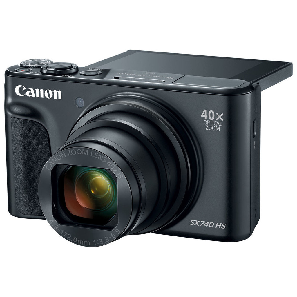 Цифровий фотоапарат Canon Powershot SX740 HS Black (2955C012) - зображення 11