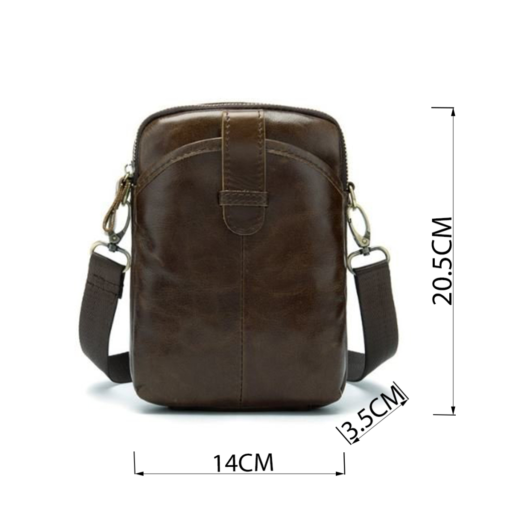 Сумка Vintage Коричнева (14728) - зображення 4