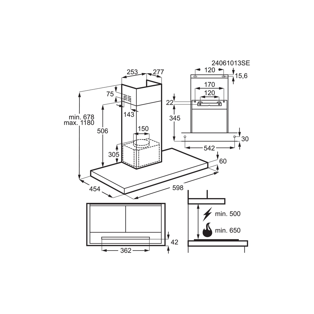 Витяжка кухонна Electrolux LFT816K - зображення 11