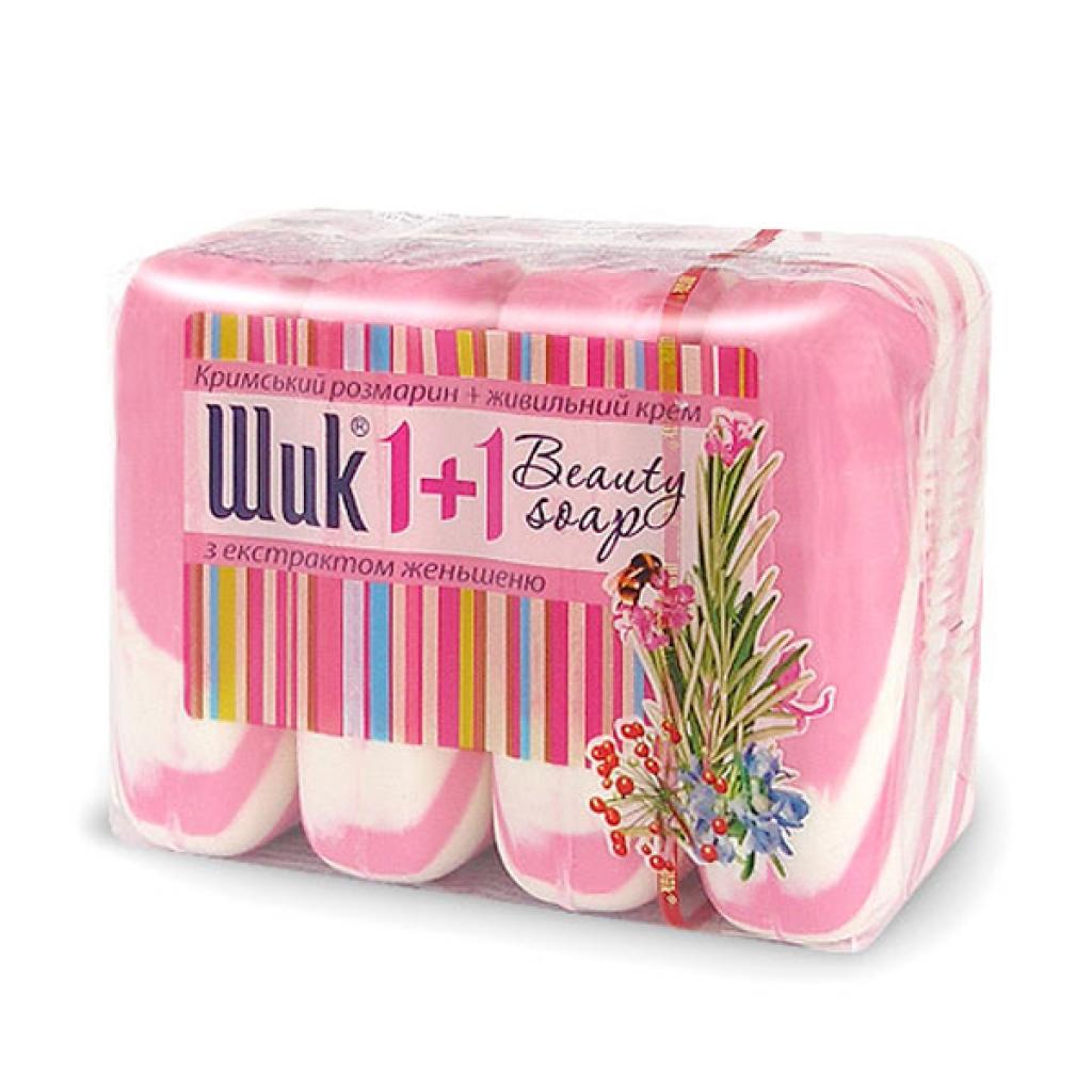 Тверде мило Шик 1+1 Beauty Кримський розмарин 4x90 г (4820023362406) - зображення 1
