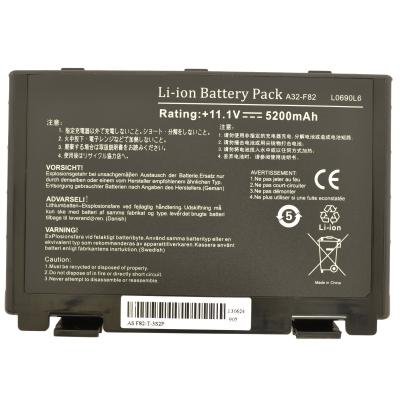 Акумулятор до ноутбука AlSoft Asus A32-F82 5200mAh 6cell 11.1V Li-ion (A41198) - зображення 1