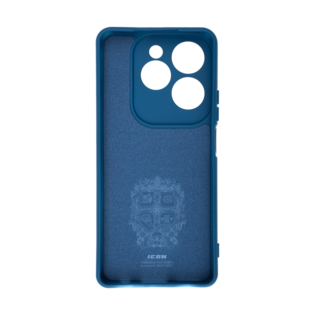 Чохол до мобільного телефона Armorstandart ICON Infinix Hot 40 Camera cover Dark Blue (ARM79056) - зображення 2