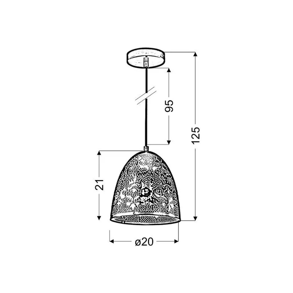 Люстра Candellux BENE (31-70340) - зображення 2