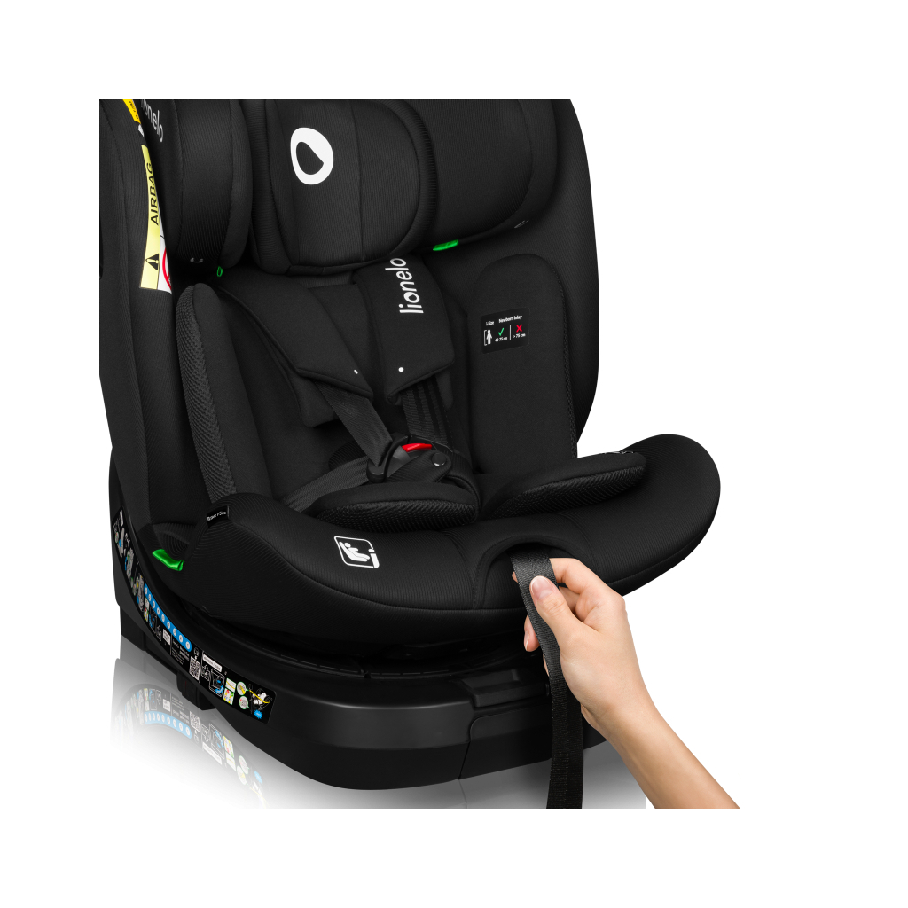 Автокрісло Lionelo Brave I-size Black Carbon (LO-BRAVE I-SIZE BLACK CARBON) - зображення 11