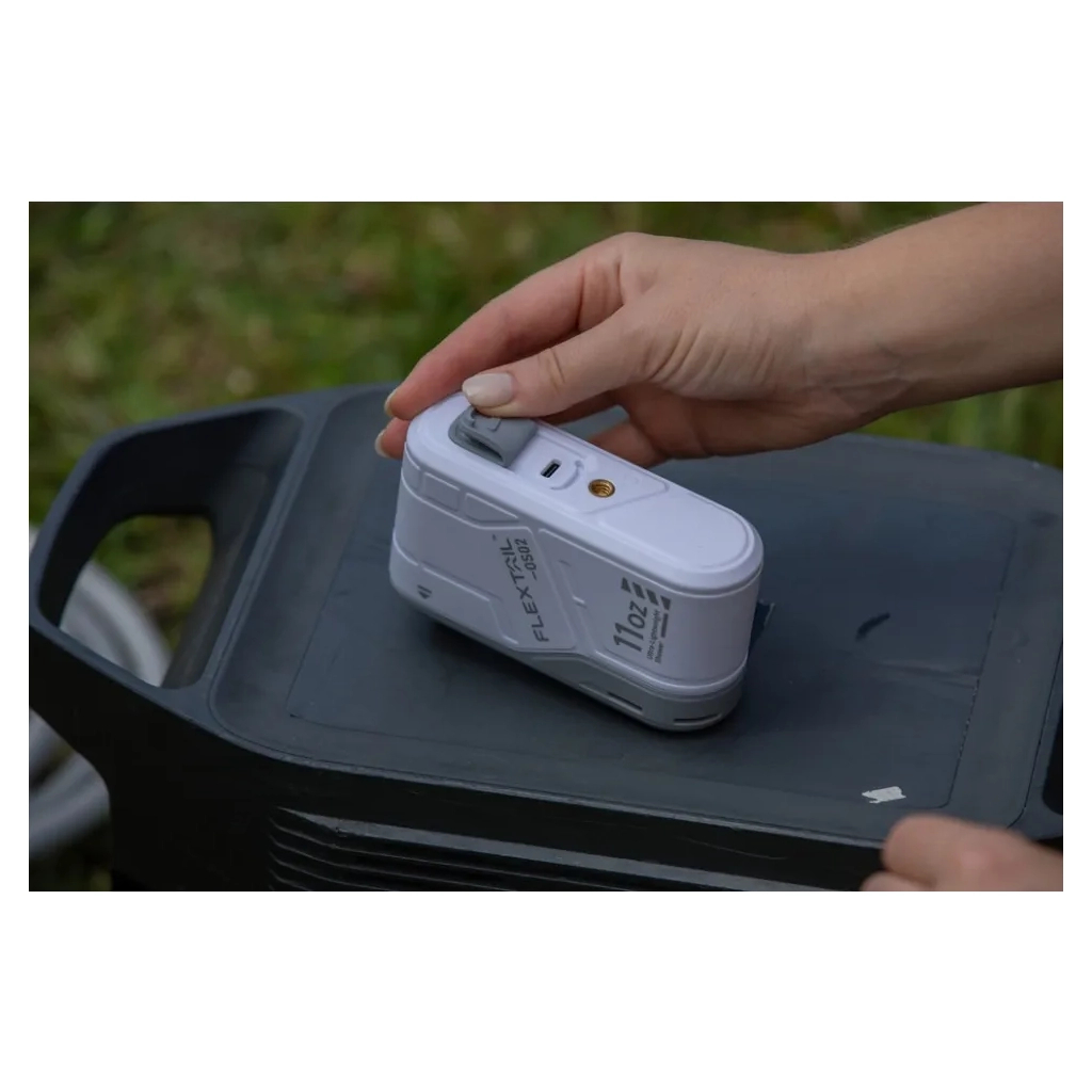 Душ портативний Flextail Max Shower з насосом на акумуляторі білий (6975755962535) - picture 5