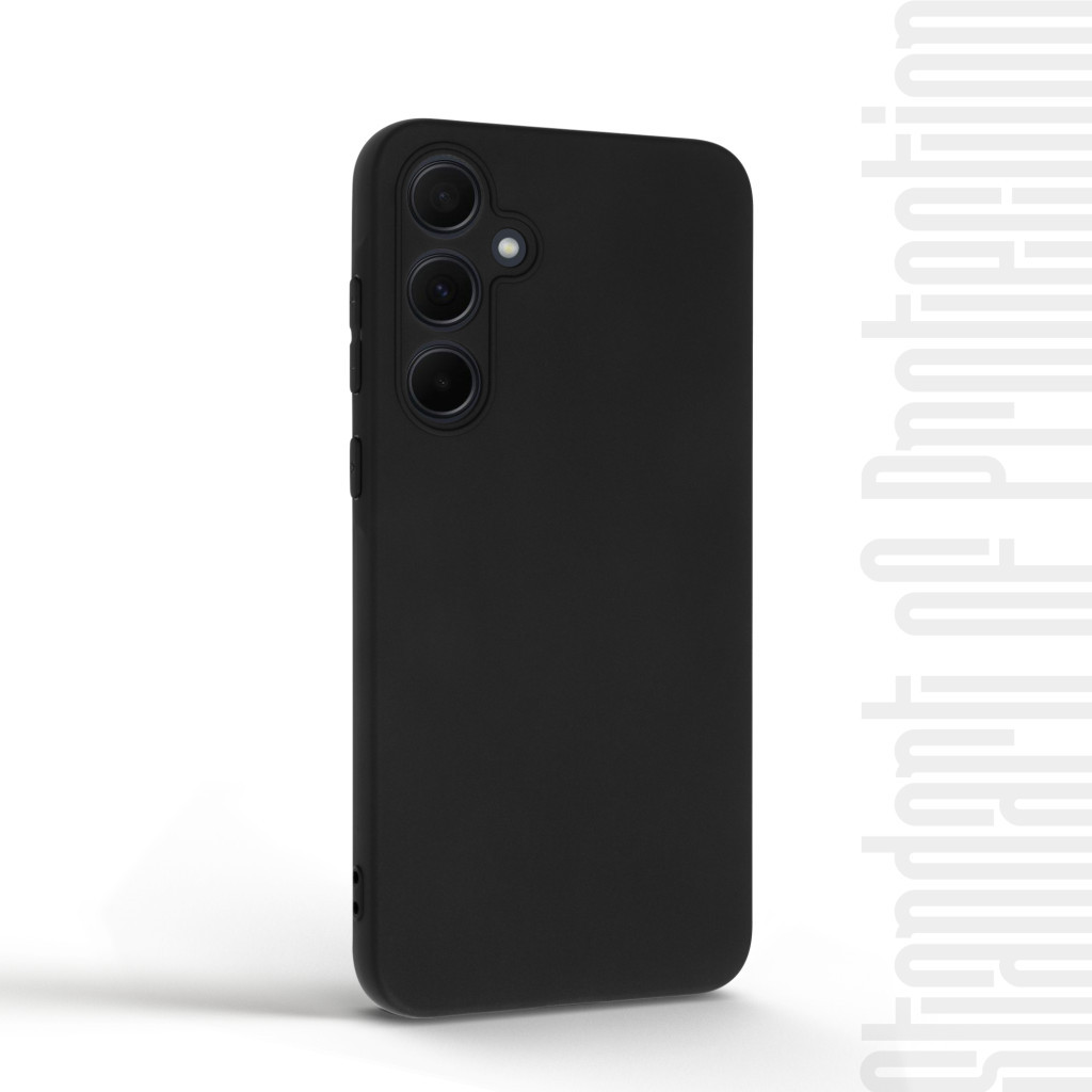 Чохол до мобільного телефона Armorstandart Matte Slim Fit Samsung A35 5G (A356) Camera cover Black (ARM74316) - зображення 2