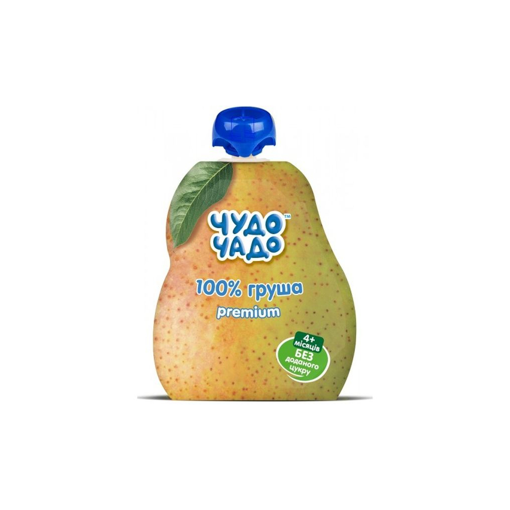 Дитяче пюре Чудо-Чадо Premium Груша без цукру 90 г (4820016254091) - зображення 1