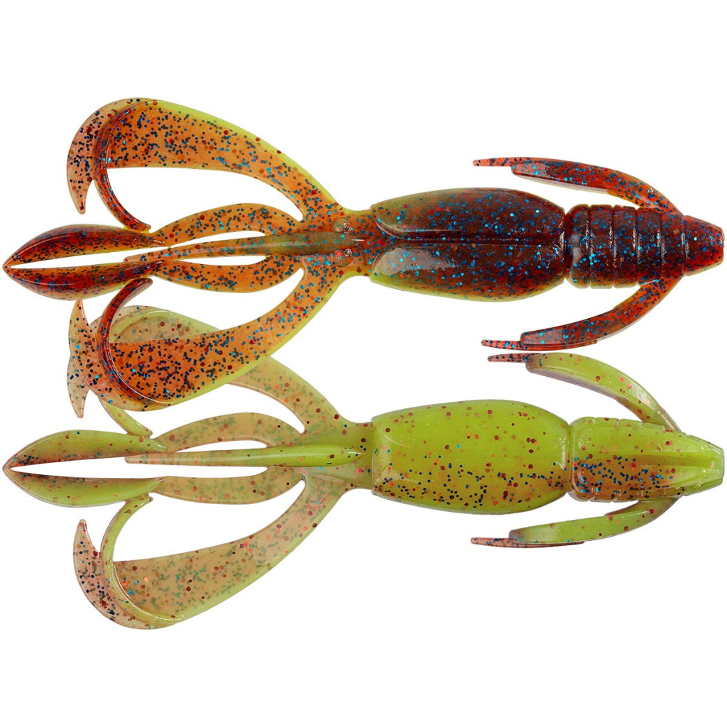 Силікон рибальський Keitech Crazy Flapper 2.4" (10 шт/уп) кea15 grape chart red flk (1551.14.39) - зображення 1