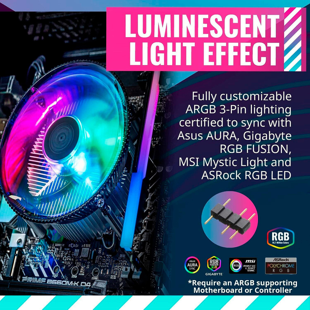 Кулер до процесора CoolerMaster RR-I7C7-18PA-B1 - зображення 7