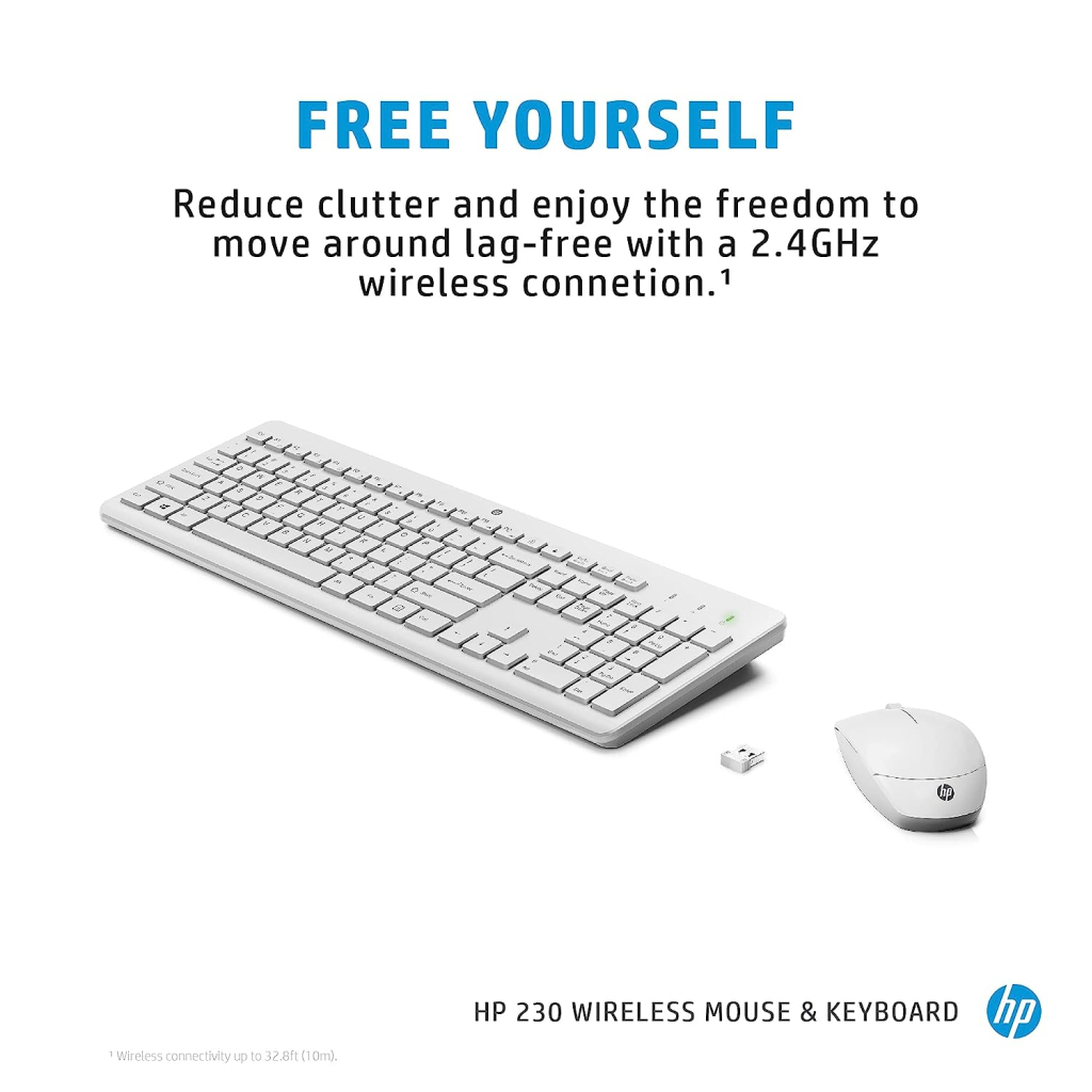 Комплект HP 230 Wireless UA White (3L1F0AA) - зображення 3