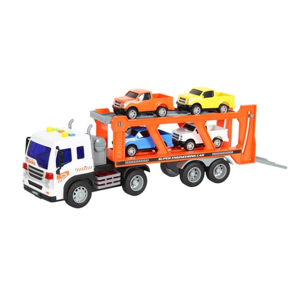 Машина Wenyi інерційна Автовоз зі звуком і світлом М1:16 (WY-572A) - зображення 2