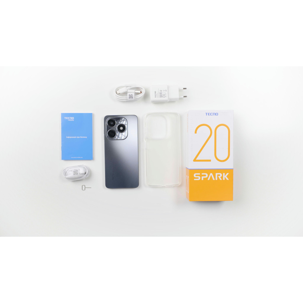 Мобільний телефон Tecno KJ5n (Spark 20 8/128Gb) Gravity Black (4894947011603) - зображення 10