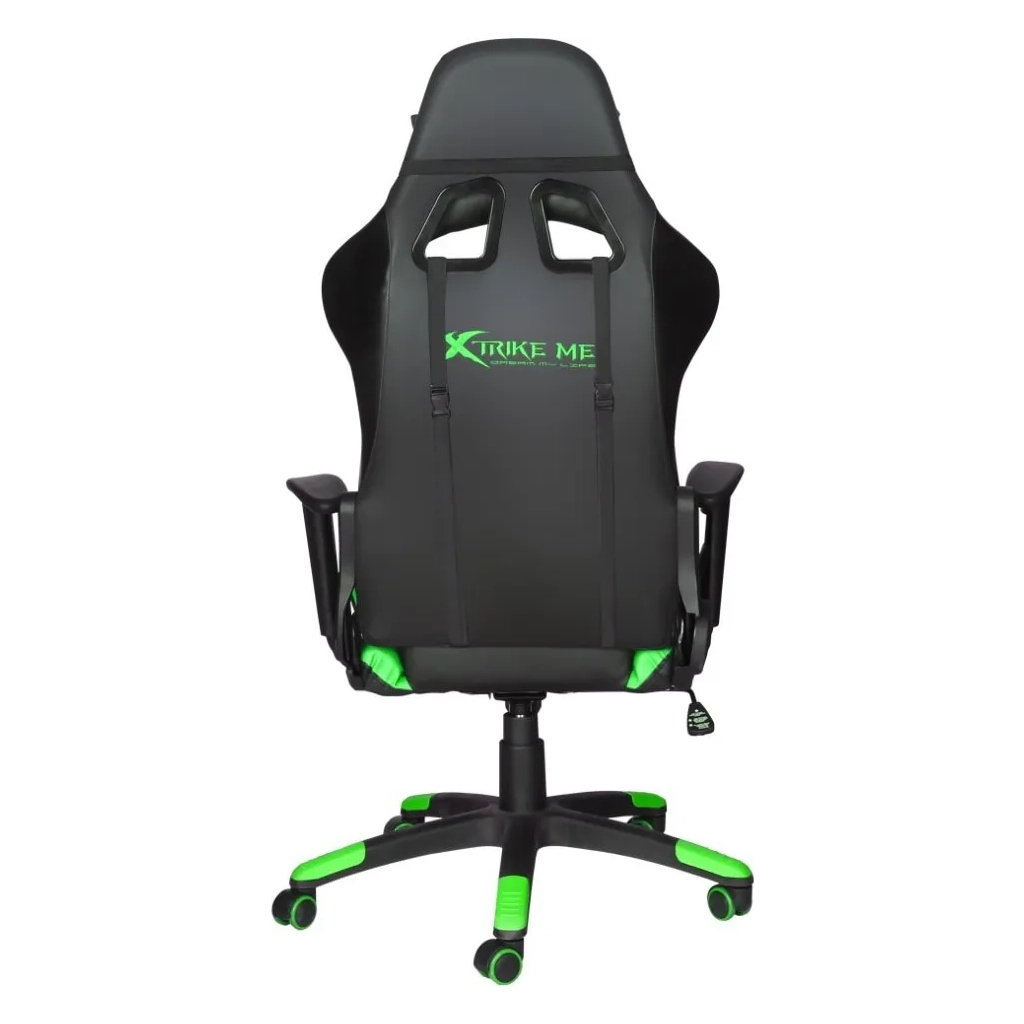 Крісло ігрове Xtrike ME Advanced Gaming Chair GC-905 Black/Green (GC-905GN) - зображення 2