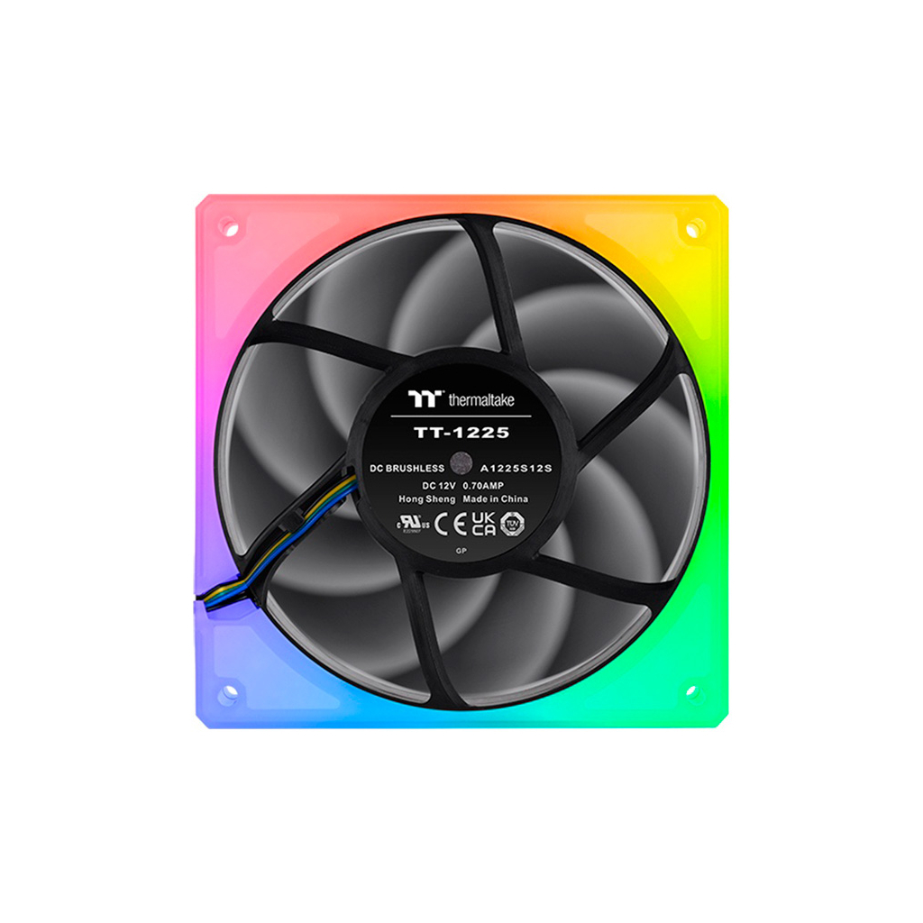 Кулер до корпусу ThermalTake TOUGHFAN 12 RGB Radiator Fan 3Pack (CL-F135-PL12SW-A) - зображення 2