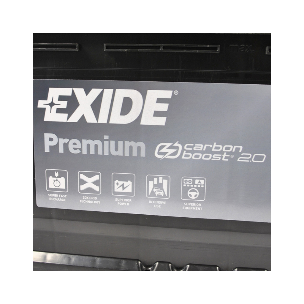 Акумулятор автомобільний EXIDE PREMIUM 100A (EA1000) - изображение 3