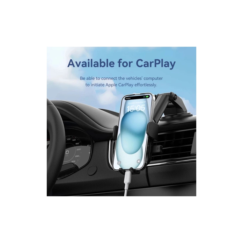 Дата кабель USB-C to USB-C 1.0m 3A black VENTION (TRCBF) - зображення 5