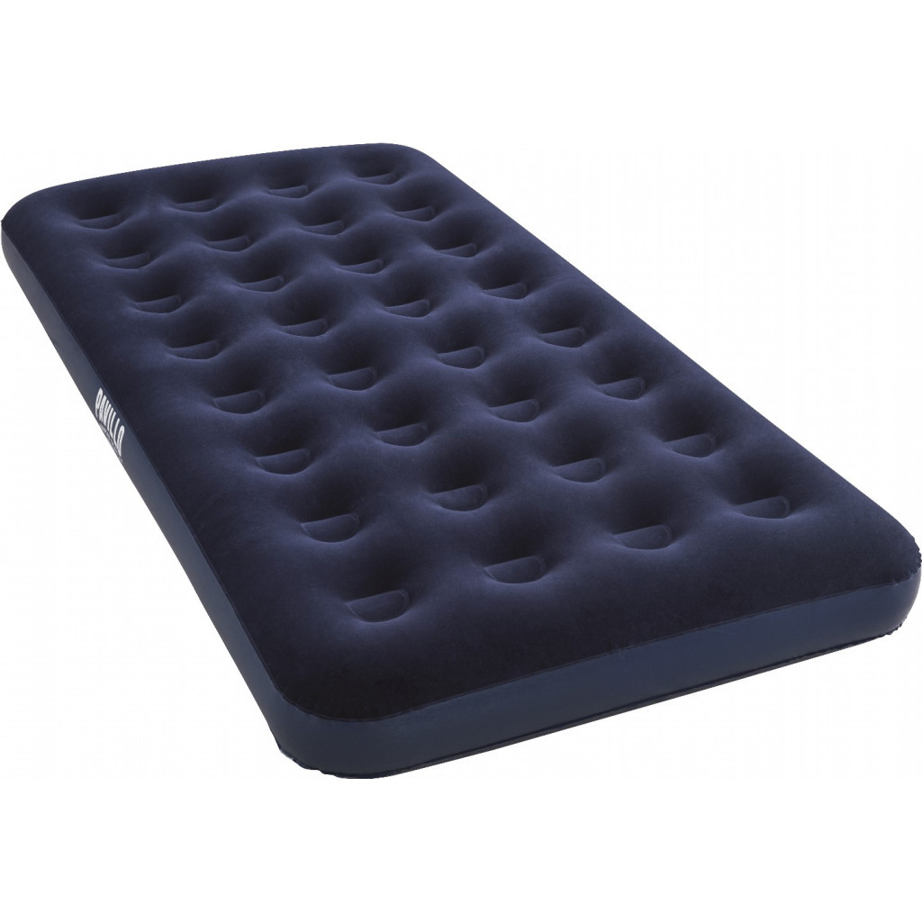 Матрац надувний BestWay Pavillo велюр Синій 99 x 188 x 22 см (67001) - зображення 4