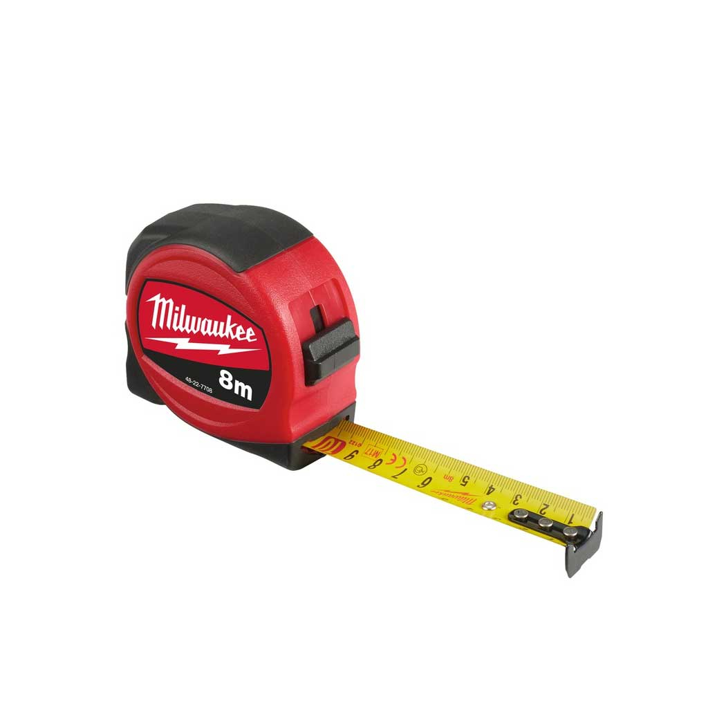 Рулетка Milwaukee 8м, 25мм (48227708) - зображення 1