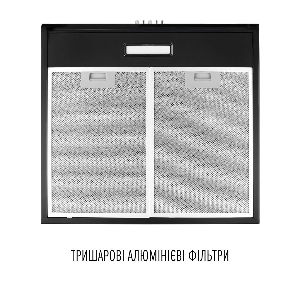 Витяжка кухонна Perfelli CLIO 5 DM NERO - зображення 6