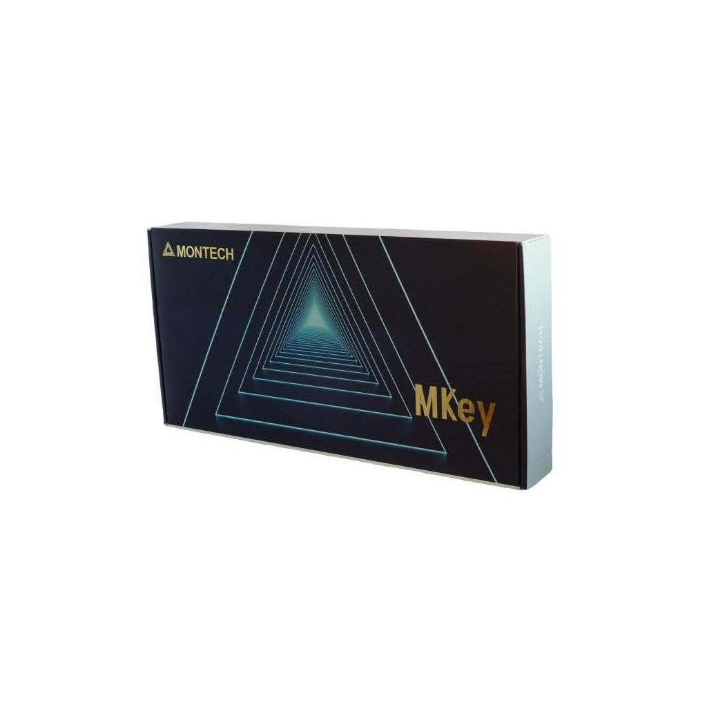Клавіатура MONTECH MK105FR Full size FR USB UA Gray (MK105FR) - зображення 8