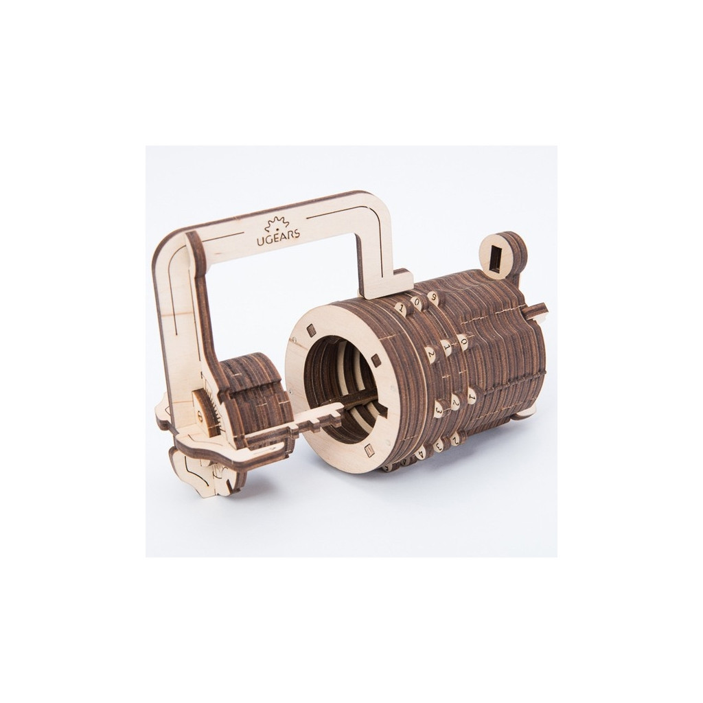 Збірна модель Ugears Кодовий замок (70020) - зображення 6