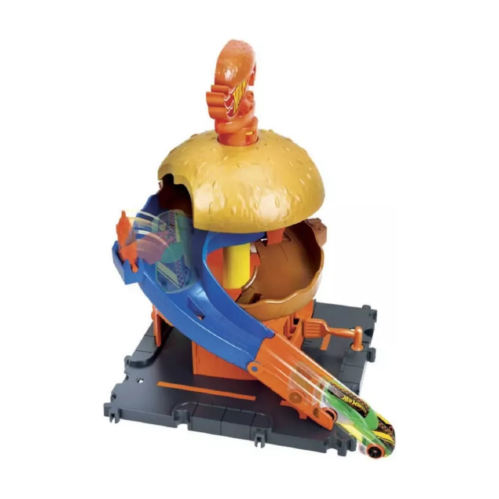 Автотрек Hot Wheels City Бургерна в центрі міста (HDR26) - зображення 3