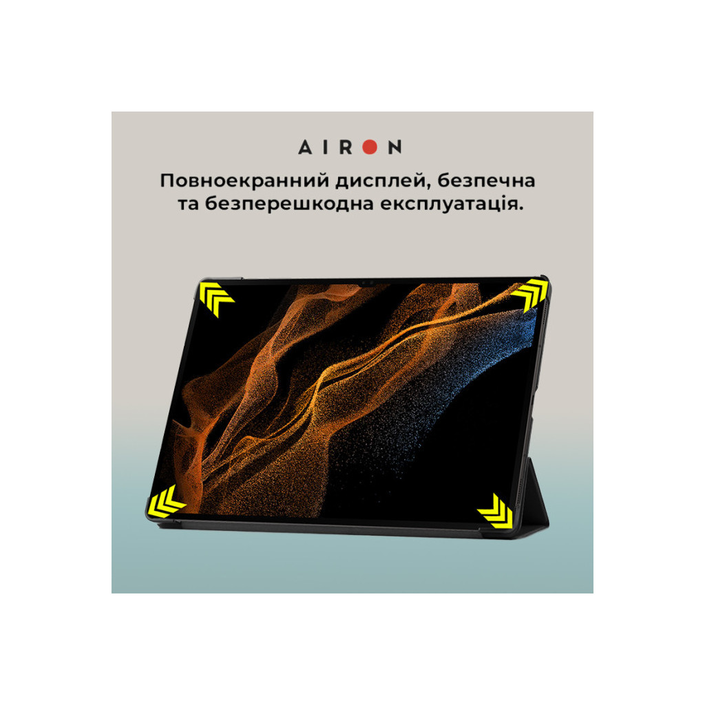 Чохол до планшета AirOn Premium Samsung Galaxy Tab S9 Ultra 14.6'' 2023 + Film black (4822352781111) - зображення 4