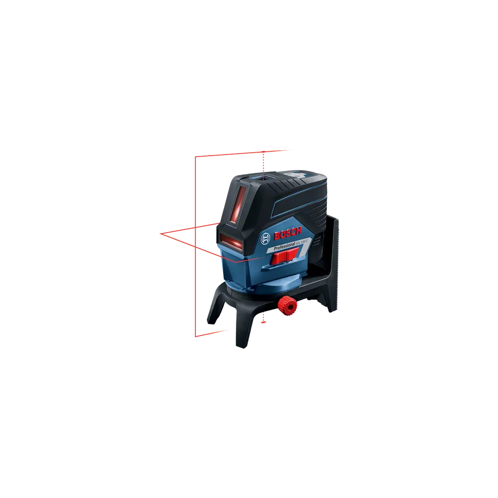 Лазерний нівелір Bosch Professional GCL2-50C+RM2 до 20м, ±0.3мм/м, 4AAx1.5В, IP54, чохол (0.601.066.G00) - зображення 3