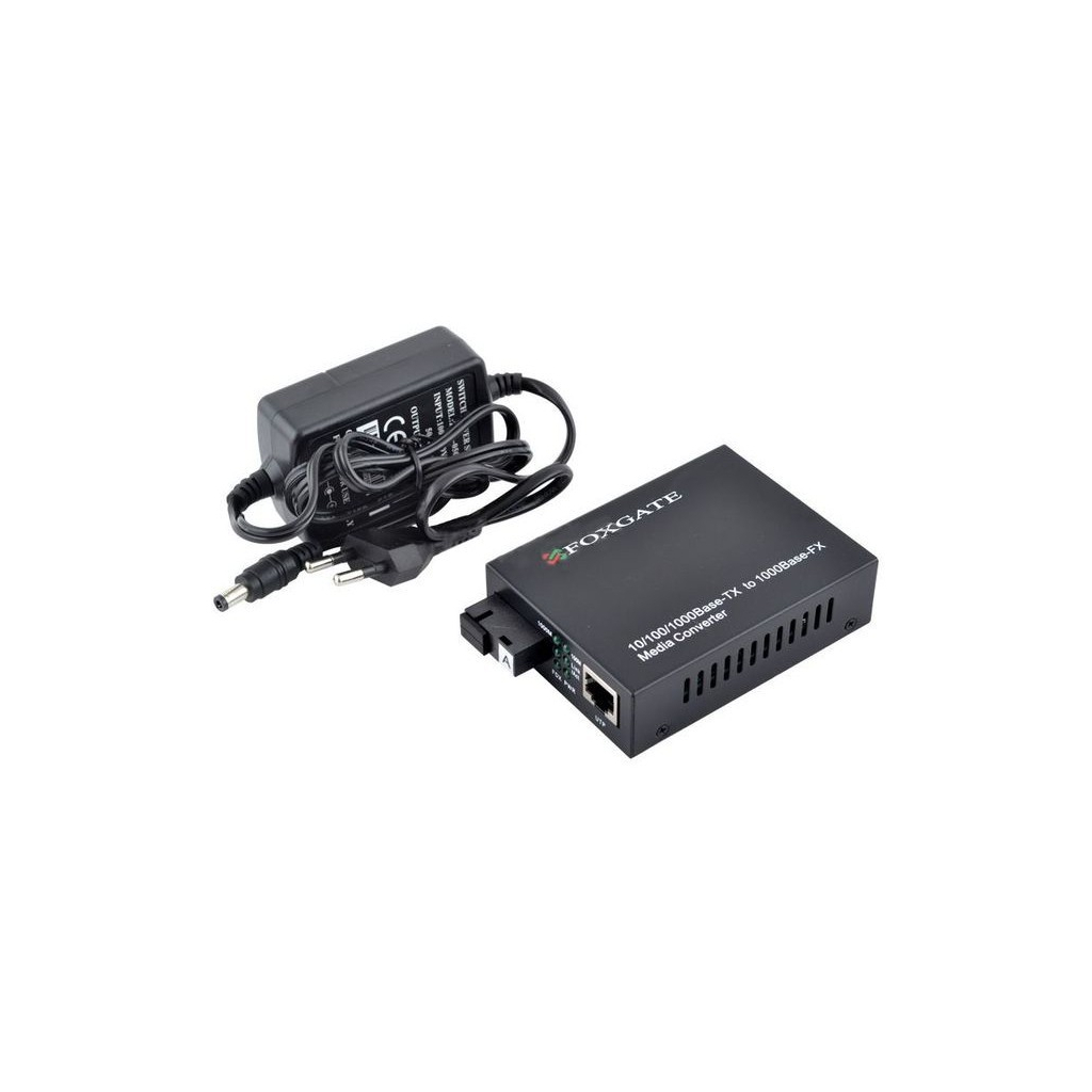 Медіаконвертер EC-Q-1G-1SM-1310nm-20-LFP FoxGate - зображення 5