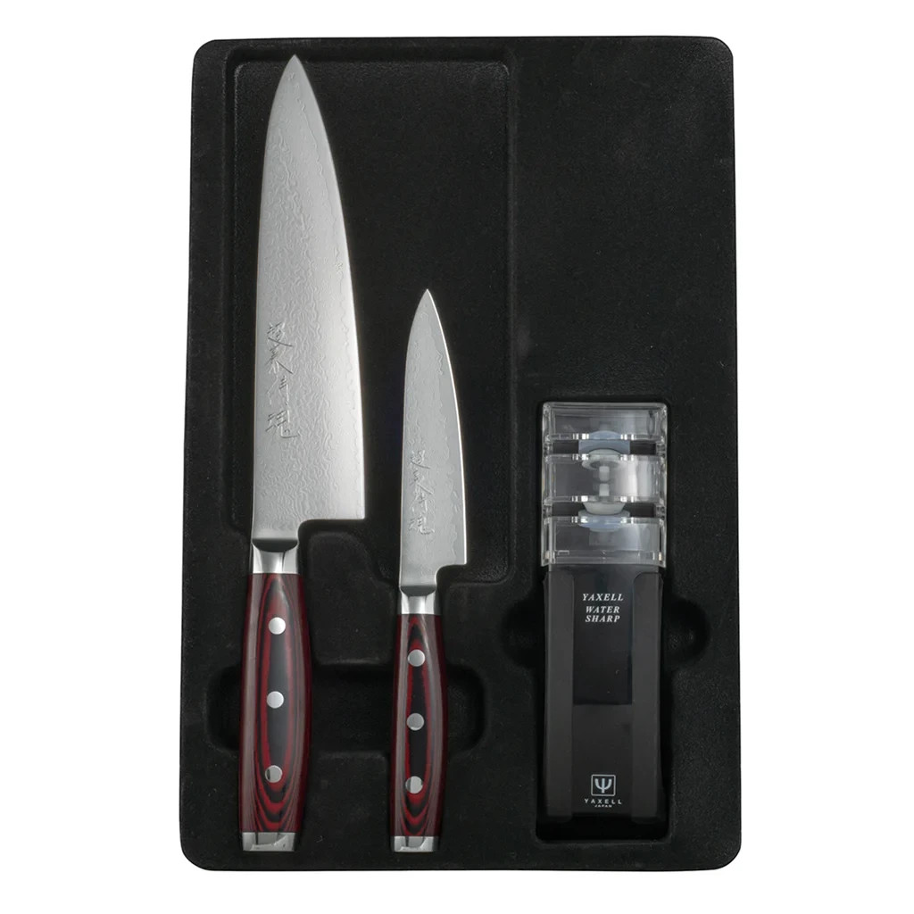 Набір ножів Yaxell з 3-х предметів, серія Super Gou (37100-003) - зображення 1