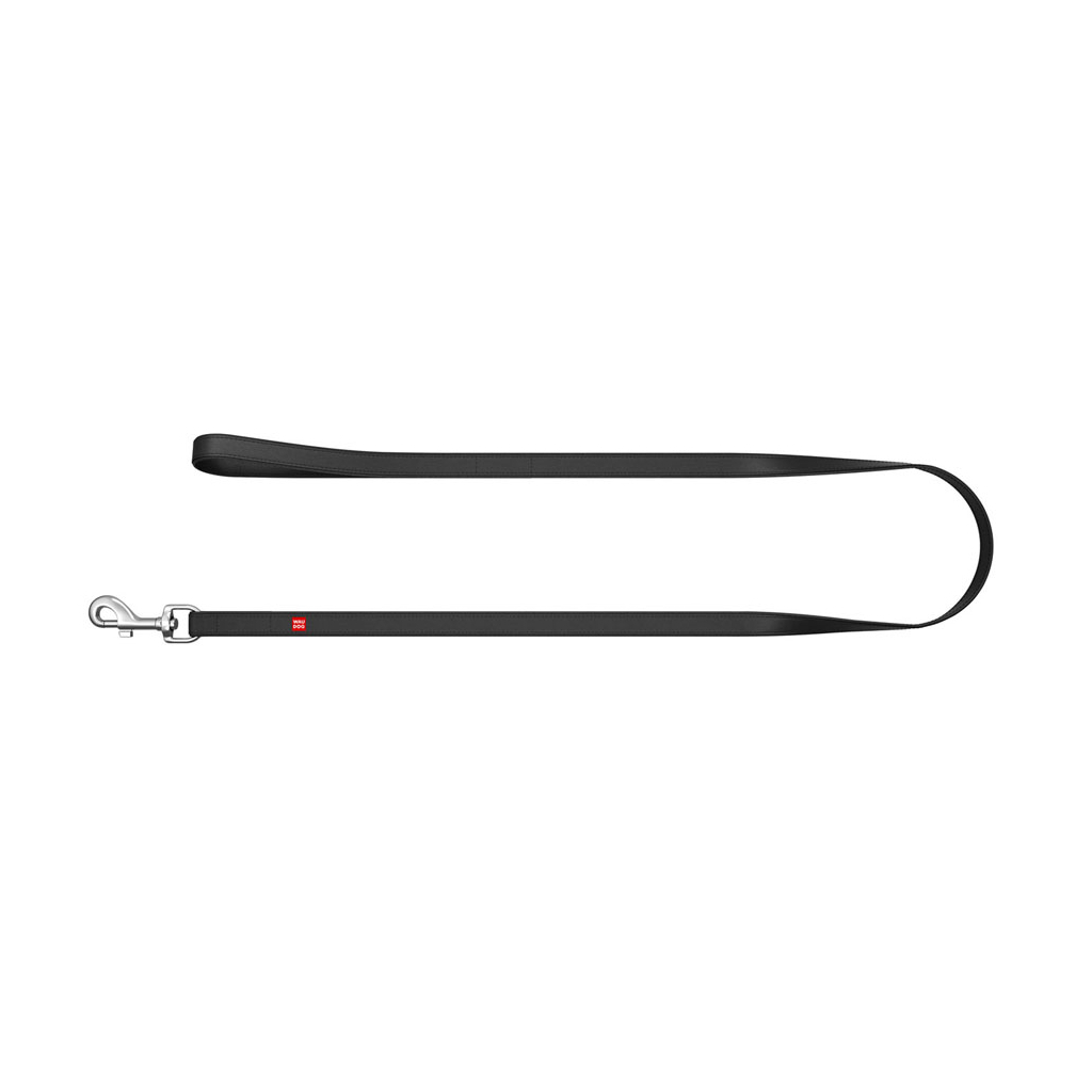 Повідець для собак WAUDOG Design XS Ш 12 мм Д 122 см чорний (37941) - зображення 2