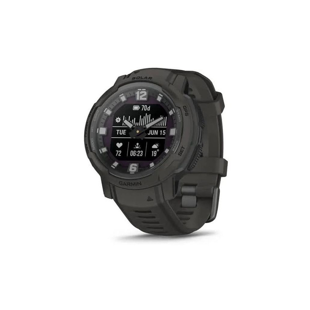 Смарт-годинник Garmin Instinct Crossover Solar, Graphite (010-02730-01) - зображення 1