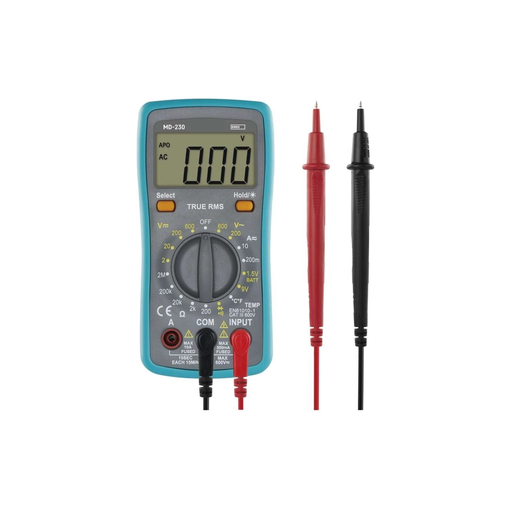 Цифровий мультиметр EMOS M0230 - зображення 2