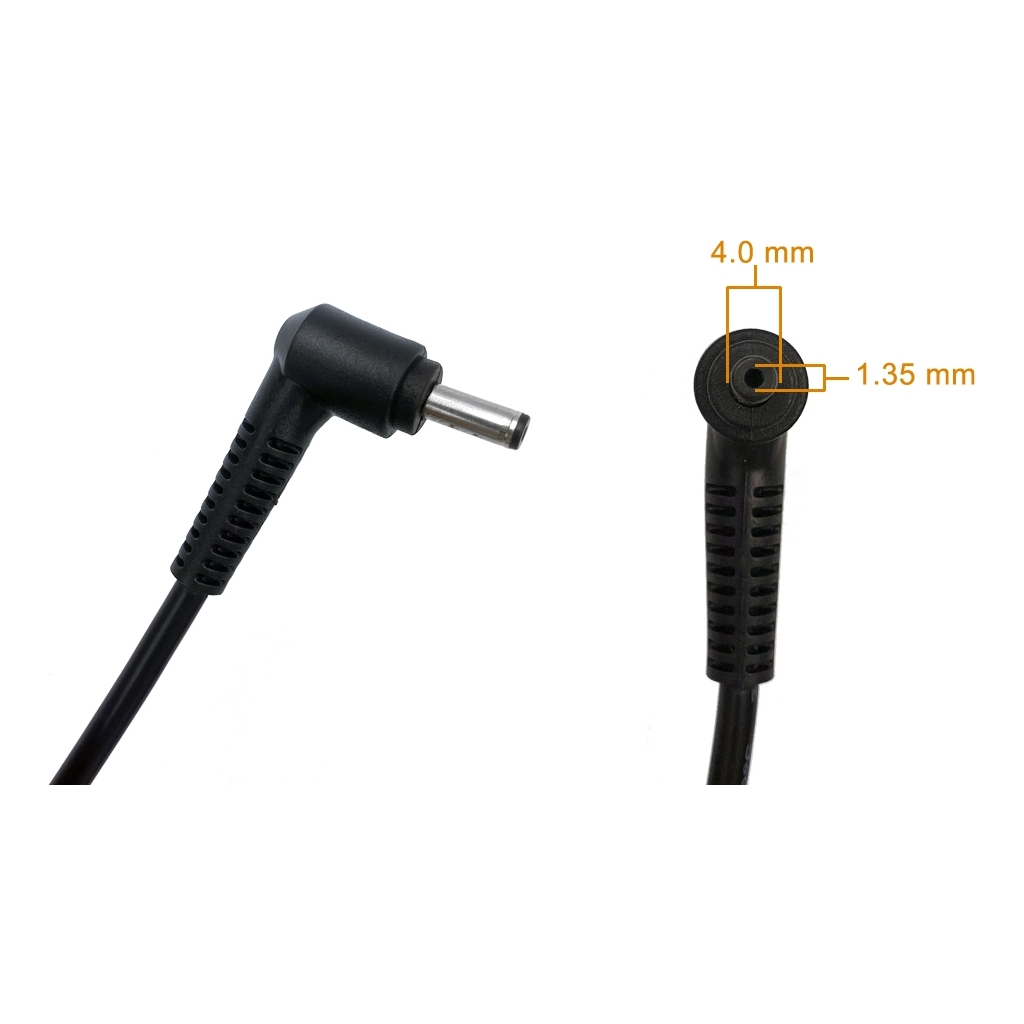 Блок живлення до ноутбуку AlSoft Asus 45W Zenbook 19V, 2.37A, 4.0/1.35 (A40363) - зображення 4