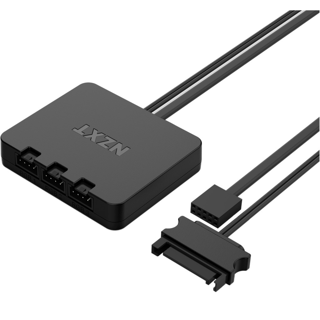 Кулер до корпусу NZXT F120RGB Core - 120mm Hub-mounted RGB Fan (RF-C12TF-B1) - зображення 4