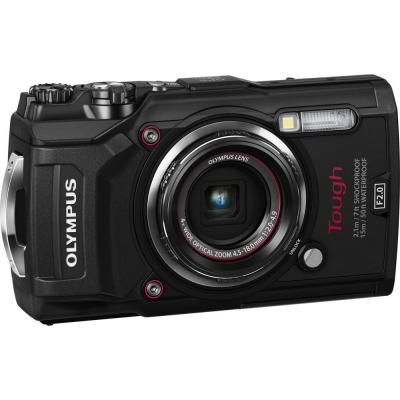 Цифровий фотоапарат Olympus TG-5 Black (Waterproof - 15m; GPS; 4K; Wi-Fi) (V104190BE000) - зображення 3