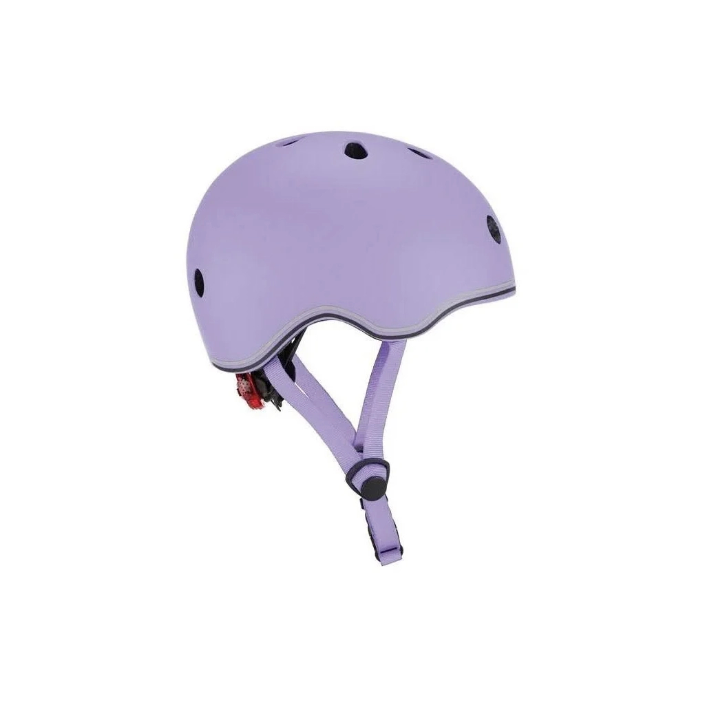 Шолом Globber Go up lights 45-51см лавандовий, з ліхтариком (506-103) - зображення 2