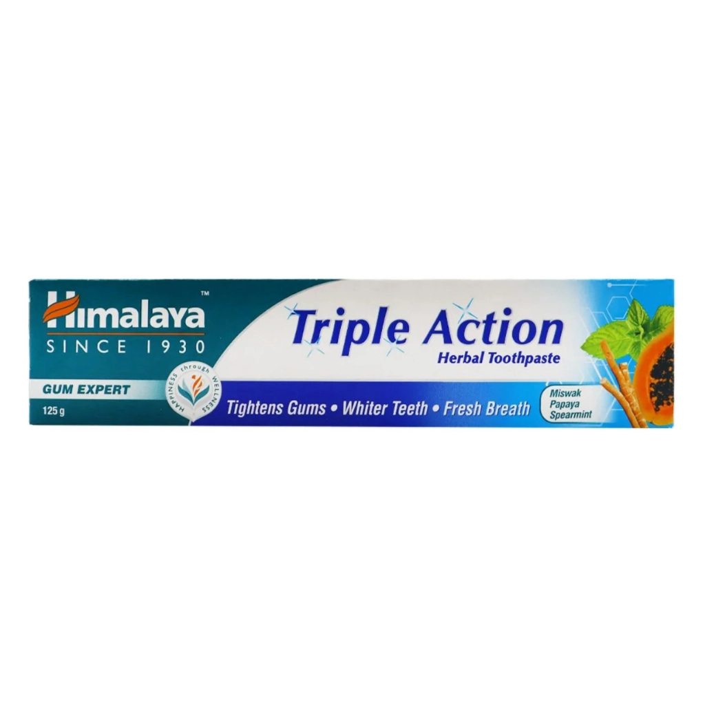 Зубна паста Himalaya Herbals Потрійної дії 125 мл (6291107225739) - зображення 1