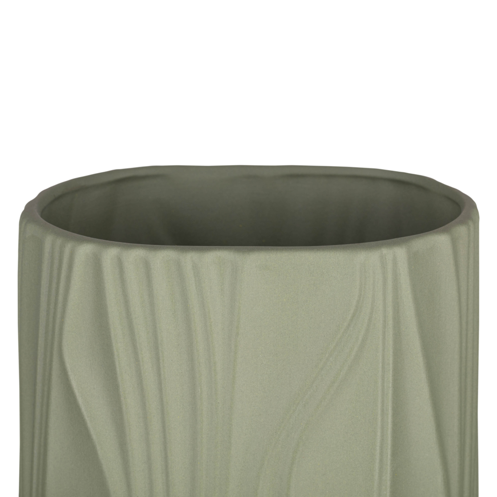 Ваза Ardesto Liguria, 12.2х24см, порцеляна, зелений (AR3805O) - зображення 3