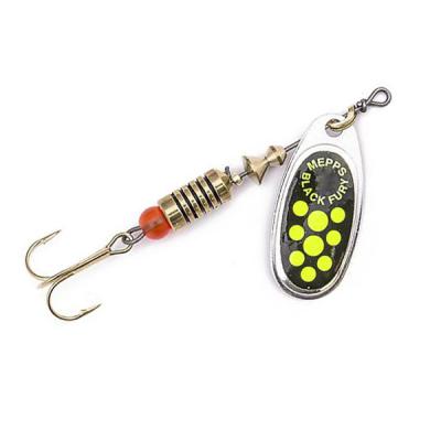 Блешня Mepps Black Fury silver/charteuse 8гр №4 (30428 404) - зображення 1