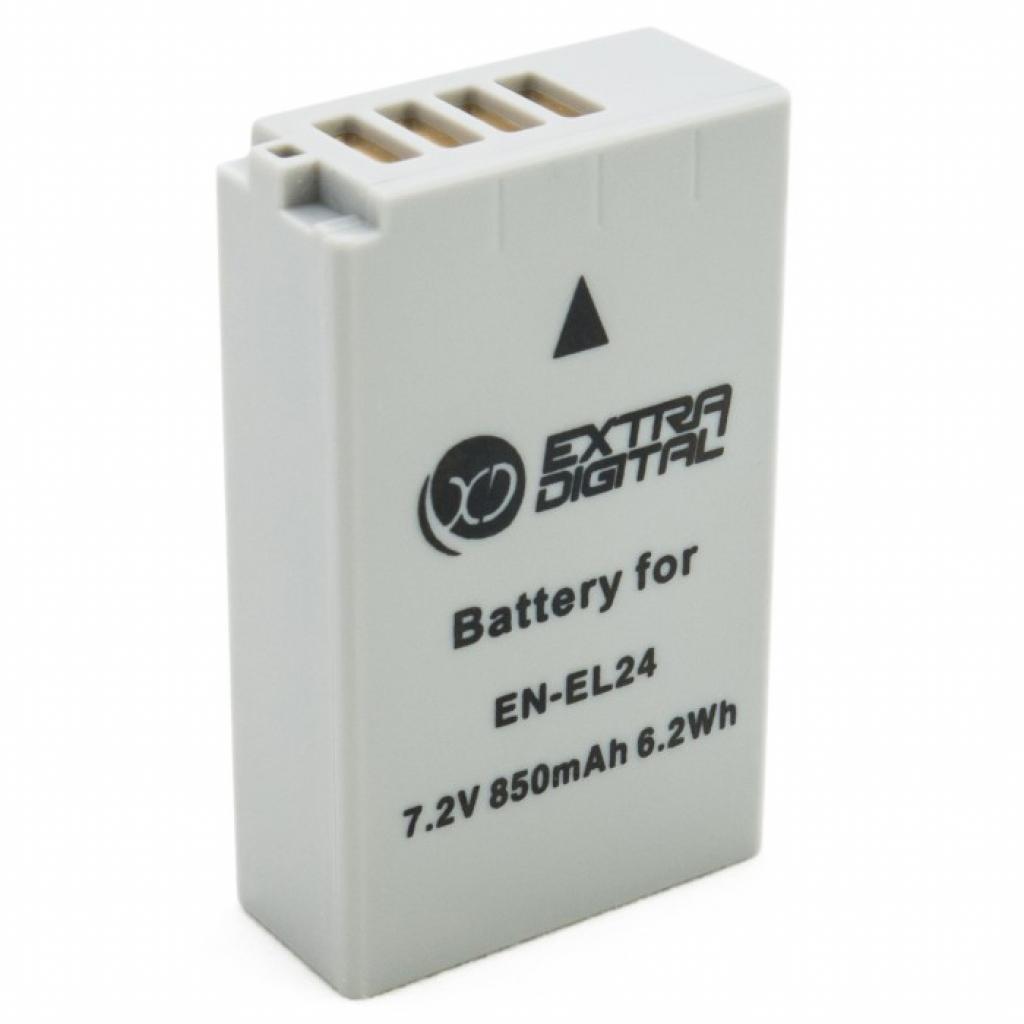 Акумулятор до фото/відео Extradigital Nikon EN-EL24 (BDN2688) - зображення 1