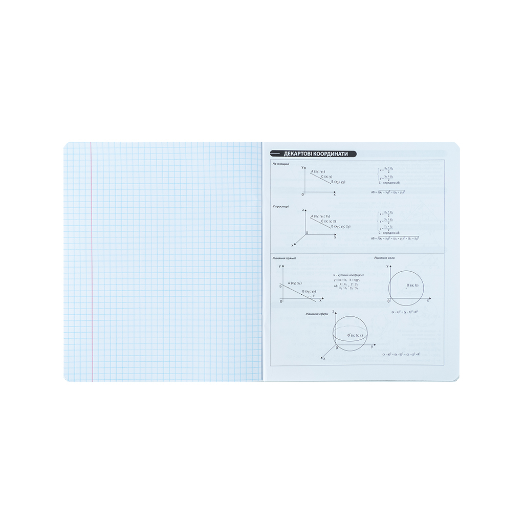 Зошит Kite предметний Cyber 48 аркуші, клітинка, геометрія (K25-240-21) - зображення 5