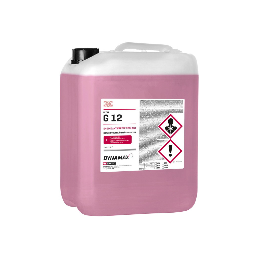 Антифриз DYNAMAX COOL ULTRA G12 -37 10л (503272) - зображення 1