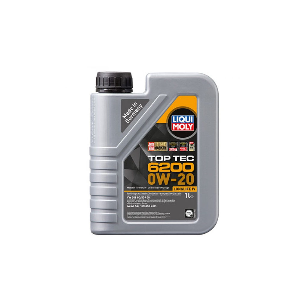 Моторна олива Liqui Moly Top Tec 6200 0W-20 1л. (20787) - зображення 1